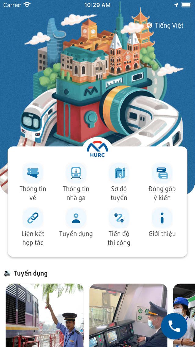 Home — ticket info, station info, route map & feedback